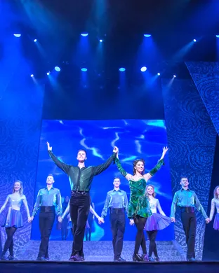 Riverdance theatre performance